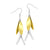 Layered Statement Drop Stainless Steel Earrings for Women - Monera-Design Co., Ltd