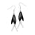 Layered Statement Drop Stainless Steel Earrings for Women - Monera-Design Co., Ltd