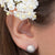 Glittering Sparkly Half Ball Round 12 mm Stud Steel Earrings - Monera-Design Co., Ltd