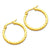 Rope Pattern Medium Hoop Stainless Steel Earrings - Monera-Design Co., Ltd