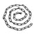 Steel Rectangle Links 6 MM Chain Necklace - Monera-Design Co., Ltd