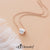 CZ Sliding Floating Bead Stainless Steel Necklace for Women & Girls - Monera-Design Co., Ltd