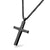 Stainless Steel Cross Adjustable Rolo Chain Pendant Necklace 16-28'' Inches - Monera-Design Co., Ltd