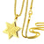 Patterned Star of David Stainless Steel Necklace - Monera-Design Co., Ltd