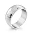 Hummer Texture Thick Steel Ring