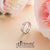 Eternal Love Band Cute Tiny Open Hearts Steel Ring - Monera-Design Co., Ltd