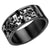 Thick Steel Ring with Cross and CZ - Monera-Design Co., Ltd