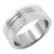 Wall Bricks Steel Ring with Gold Line - Monera-Design Co., Ltd