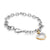 Cute Love Heart Shape Steel Charm Bracelet - Monera-Design Co., Ltd