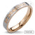 Together Steel Ring With CZ - Monera-Design Co., Ltd