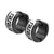 Steel Huggies Earrings Greek Style with Satin Finish - Monera-Design Co., Ltd