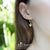 Steel Heart Love Cute Dangle Drop Leverback Earrings - Monera-Design Co., Ltd