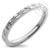 Flower eroding Design Steel Ring - Monera-Design Co., Ltd