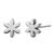 Flower Design Steel Earrings - Monera-Design Co., Ltd