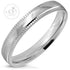 Round Wedding Band Steel Ring