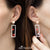 CZ Lips Kiss, Heart & Lipstick Dangle Drop Earrings - Monera-Design Co., Ltd