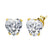 Heart CZ Stud Steel Earrings - Monera-Design Co., Ltd