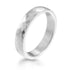 Stainless Steel hammer texture Ring