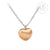 Steel Vintage 3D Puffed Heart Steel Necklace for Women & Girls - Monera-Design Co., Ltd