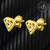 Stud Steel Earrings Superman Design - Monera-Design Co., Ltd