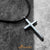 Steel Cross with Adjustable Black Cotton Rope - Monera-Design Co., Ltd