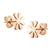 Flower Stud Steel Earrings - Monera-Design Co., Ltd