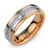 Unisex Stainless Steel Classic CZ Wedding Engagement Band Ring - Monera-Design Co., Ltd