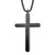 Brushed Cross Steel Unisex Necklace - Monera-Design Co., Ltd