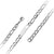Stainless Steel Figaro ID Bracelet - Monera-Design Co., Ltd