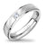 Steel Ring Matt Finish with crossing Lines - Monera-Design Co., Ltd