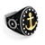Silver 925 Anchor Men Ring - Monera-Design Co., Ltd