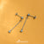 Steel Glitter Ball Stud Dangle Hanging Earrings - Monera-Design Co., Ltd