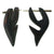 Handmade Organic Wood Peg Earrings - Monera-Design Co., Ltd