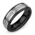 Unisex Stainless Steel Classic CZ Wedding Engagement Band Ring - Monera-Design Co., Ltd