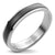 Two Tones Engagement Steel Ring - Monera-Design Co., Ltd