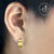 Greek Laser Design Steel Earrings - Monera-Design Co., Ltd