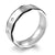 Edge PVD Two Tones Stainless Steel Ring with Cubic Zircon - Monera-Design Co., Ltd