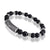 Stretched Beads Stainless Steel Bracelet with Center Design - Monera-Design Co., Ltd