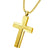 Steel Box Chain Cross Necklace for Men & Women, 16-24 Inch - Monera-Design Co., Ltd