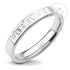 Forever Steel Ring With CZ