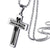 Stainless Steel Cross Necklace Pendant for Men and Women 16-24" Chain - Monera-Design Co., Ltd
