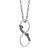 Steel “True Love” Infinity Pendant - Monera-Design Co., Ltd