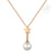 Steel Y Necklace with Star and Pearl - Monera-Design Co., Ltd