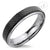 Engraving design Steel ring With Black PVD - Monera-Design Co., Ltd