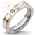 Forever Together Couple Steel Ring with PVD - Monera-Design Co., Ltd