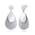 Steel Teardrop Dangle Hanging Hypoallergenic Earrings - Monera-Design Co., Ltd