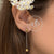 Steel Glitter Ball Stud Dangle Hanging Earrings - Monera-Design Co., Ltd