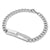 Steel Curb Flat Cuban Link 6 mm Bracelet - Monera-Design Co., Ltd