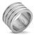 Thick Sandblasted Steel Ring - Monera-Design Co., Ltd