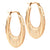Hollow Oval Shape Hoop Steel Earrings - Monera-Design Co., Ltd